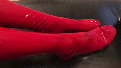 Latex feet